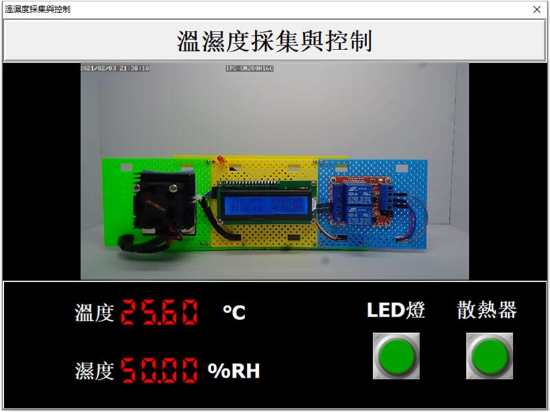 溫濕度採集與控制